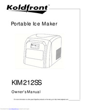Koldfront KIM212SS Owner's Manual