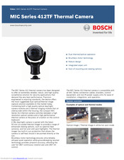 Bosch MIC Series 412TF Owner's Manual