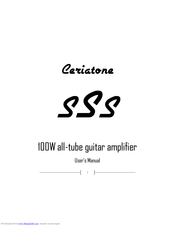 Ceriatone SSS 100W User Manual