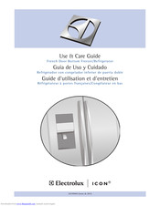 Electrolux Refrigerador con congelador inferior de puerta doble Guía De Uso Y Cuidado