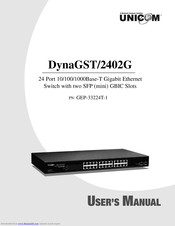 Unicom DynaGST/2402G GEP-33224T-1 User Manual