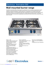 Electrolux thermaline S90 Specifications