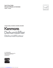 Kenmore 253.25033 Use And Care Manual