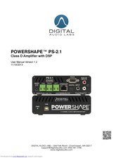 Digital Audio Labs POWERSHAPE PS-2.1 User Manual