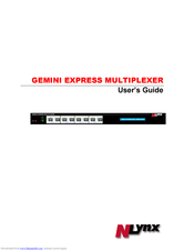 Nlynx Gemini Express User Manual