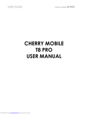 Cherry T8 PRO User Manual
