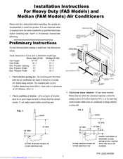 Frigidaire GAS Installation Instructions Manual