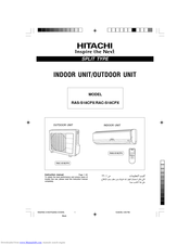 Hitachi RAS-S18CPX Instruction Manual