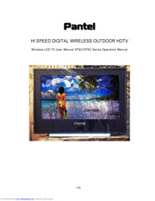 Pantel NTSC Series Operation Manual