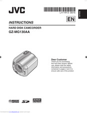 JVC GZ-MG130AA Instructions Manual
