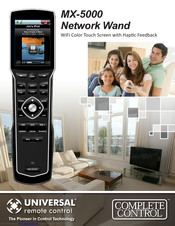 Universal Remote MX-5000 Specifications