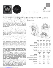 Sonance Visual Performance VP65R SUR Specifications