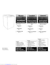 Whirlpool LCR5232HQ2 Installation Instructions Manual