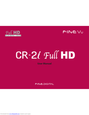Fine Digital CR-2i Full HD User Manual
