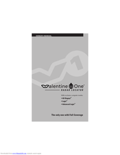 Valentine One Radar Locator Owner's Manual