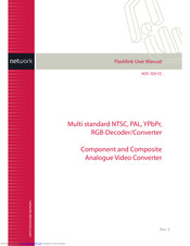 Network Electronics Flashlink ADC-SDI-CC User Manual