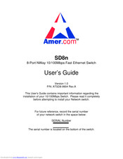Amer SD8n User Manual