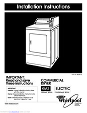Whirlpool YCEP2760KQ2 Installation Instructions Manual