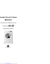 Hoover VISION HD ZD Instruction Book