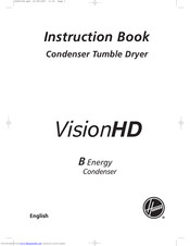Hoover Condenser Tumble Dryer Instruction Book