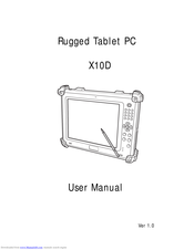 Rugged Computing X10D User Manual