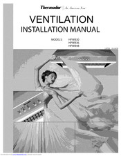 Thermador HPWB48 Installation Manual