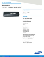 Samsung LinkStick WIS12ABGNX Product Highlights