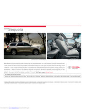 Toyota 2012 Sequoia Catalog