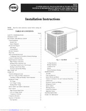 Payne PH3Z060 Installation Instructions Manual