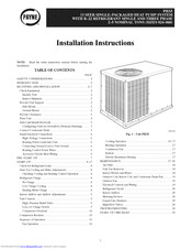 Payne PH3Z036 Installation Instructions Manual