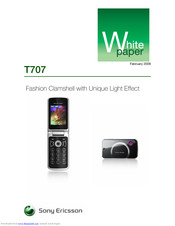 Sony T707 White Paper