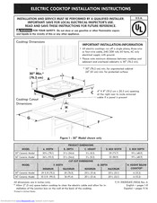 Kenmore 79041279000 Installation Instructions Manual