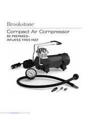 Brookstone Compact Air Compressor Instruction Manual