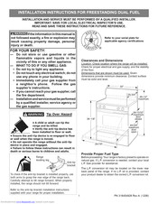 Kenmore 79075353310 Installation Instructions Manual