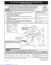 Kenmore 79031063100 Installation Instructions Manual