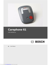 Bosch Carephone 61 User Manual