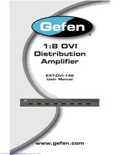 Gefen EXT-DVI-148 User Manual