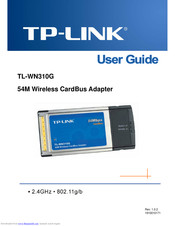 Tp Link TL-WN310G User Manual