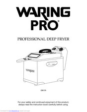 Waring PRO DF175 User Manual