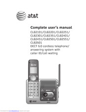 CL82201 AT&T HANDSET ONLY FOR CL82101 CL82251 CL82301 CL82601 PHONES C2.1 