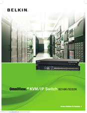 Belkin OmniViewIP 5232K Specifications