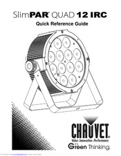 Chauvet SlimPAR QUAD 12 IRC Quick Reference Manual