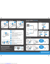 Sennheiser EZX 80 Quick Manual