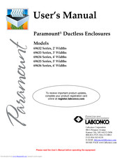 Labconco 69634 Series User Manual