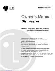 LG LDF8922WW Owner's Manual