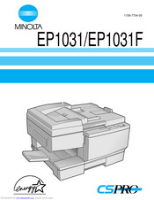 Minolta CSPRO EP1031F Manual