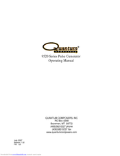 Quantum Composers 9520 Series Operating Manual