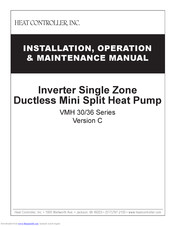 Heat Controller VMH 36 Series Installation, Operation & Maintenance Manual