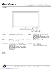 HP Compaq LA2006 Quickspecs