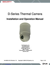 FLIR D-Series C Installation And Operation Manual